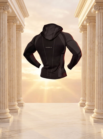 8061 - Apex Compression Zip-Ups Black