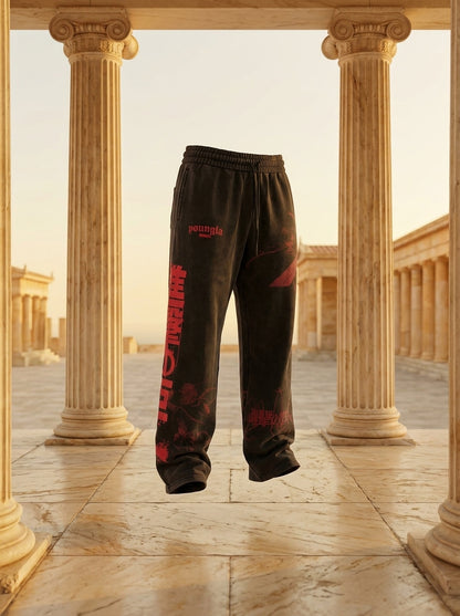 2128 - AOT© x YLA Baggy Joggers The Hunters