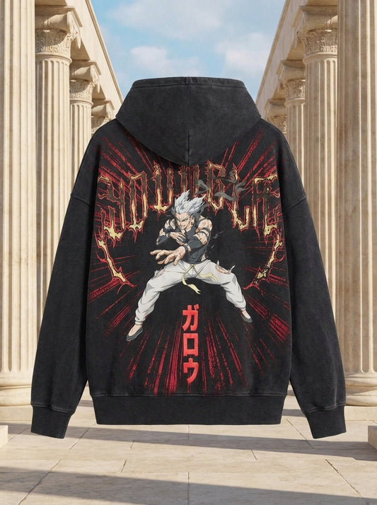 5053 - One Punch Man Hoodies Garou